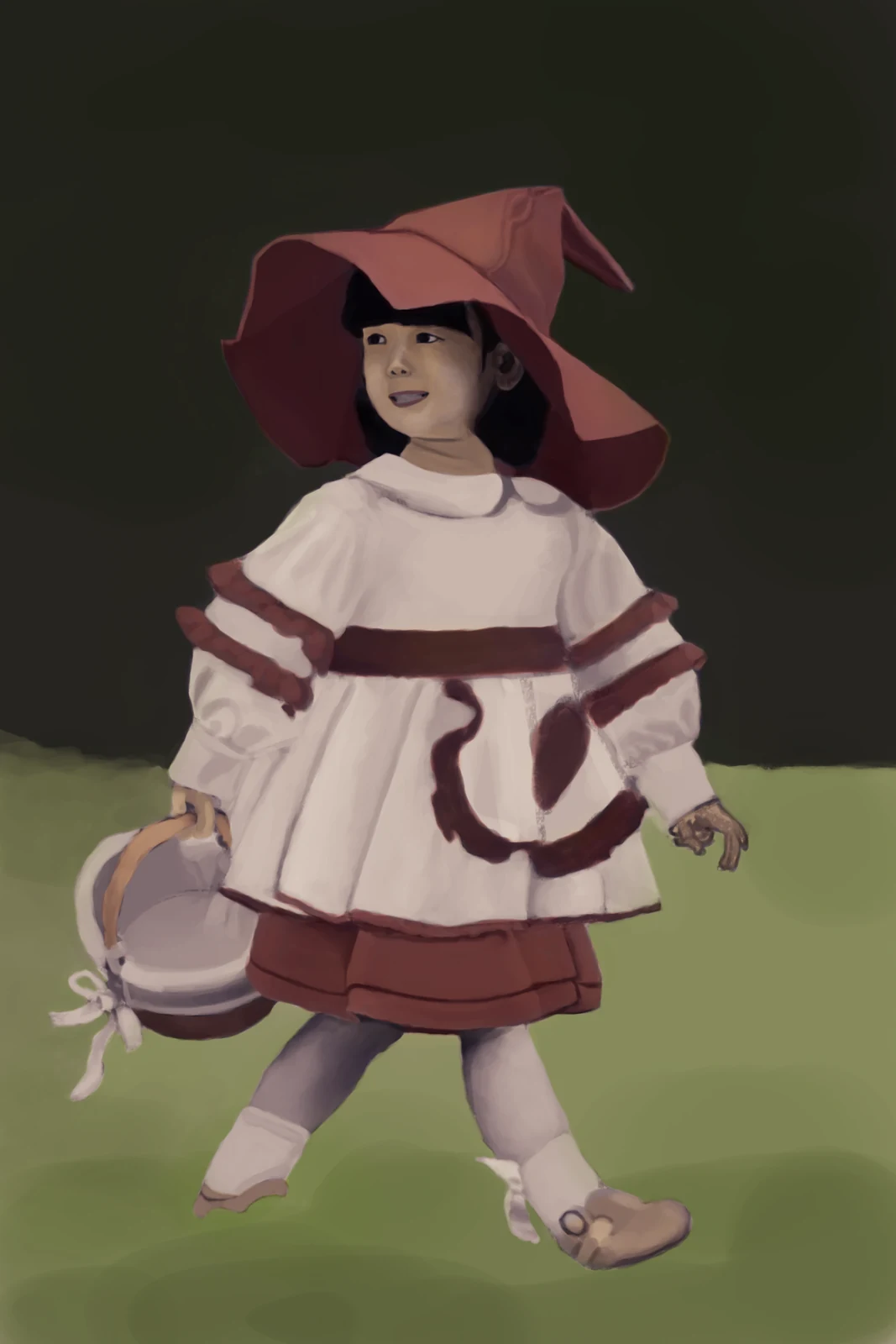 acbarth // 0006 // girl with basket
