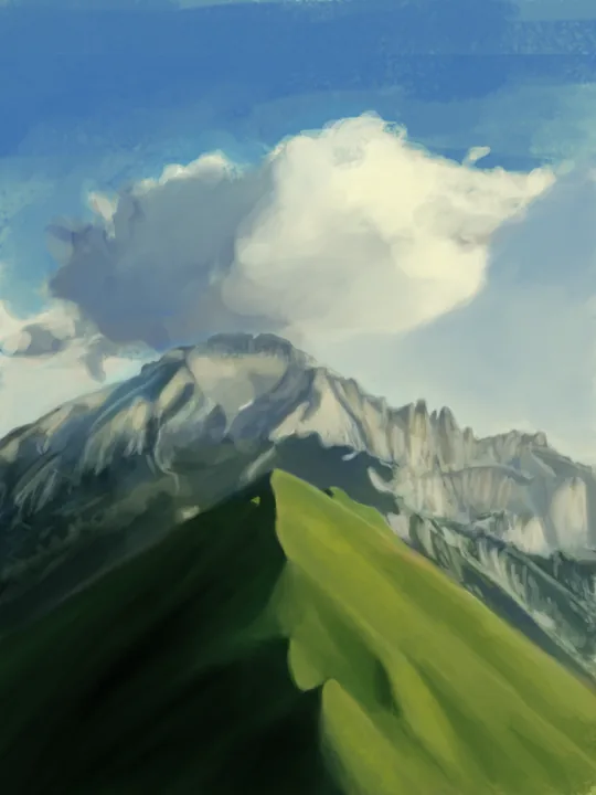 acbarth // 0028 // alpine cloud
