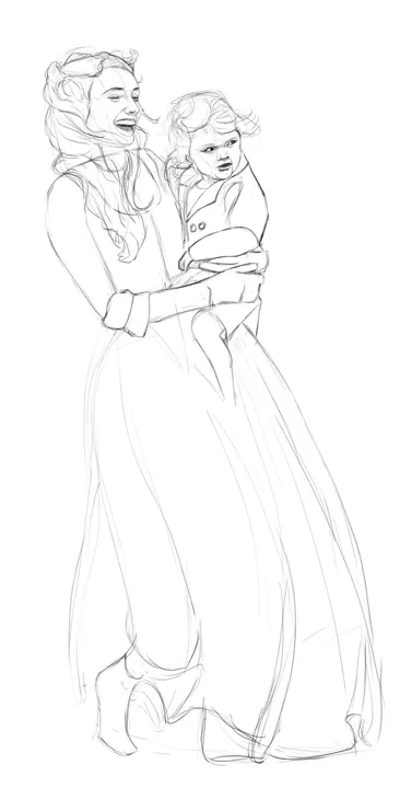 acbarth // 0030 // a woman holding a baby
