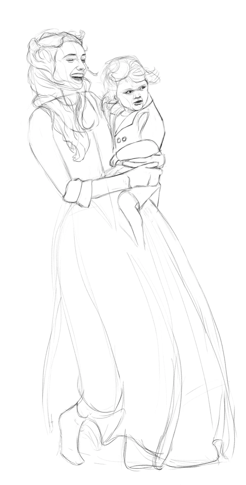 acbarth // 0030 // a woman holding a baby
